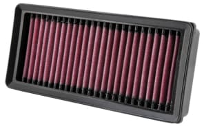 K&N BM-1611 air filter BMW K1600 GT installed view