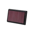 K&N BM-1010 air filter for BMW S1000RR installed