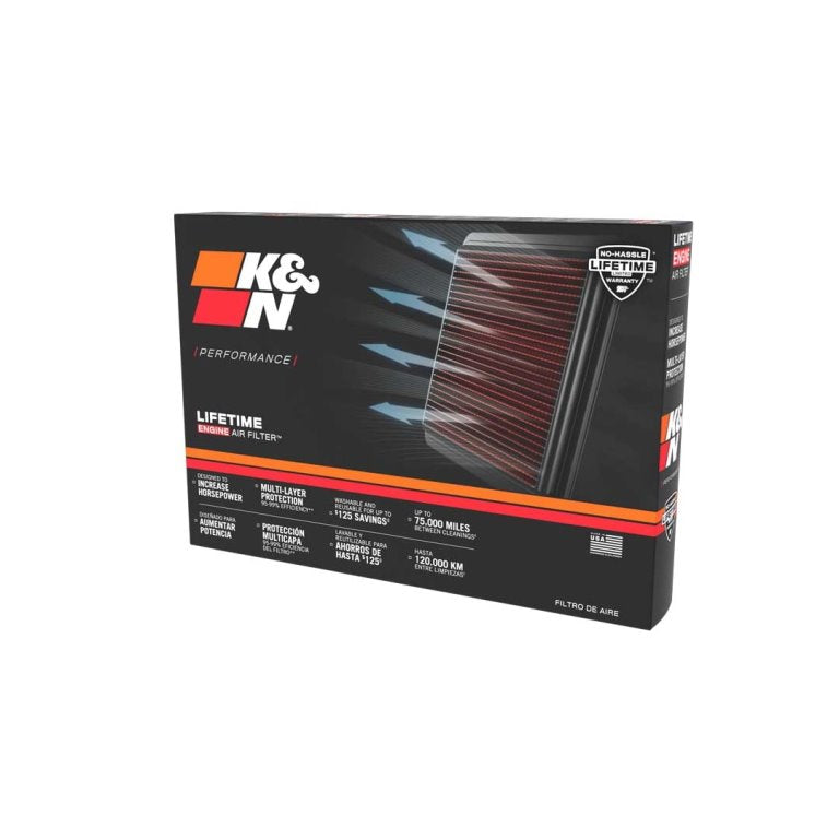 K&N BM-1010 air filter for BMW S1000RR installed