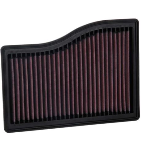 K&N 33-3132 air filter installed in Mercedes A200 1.3L turbo engine bay