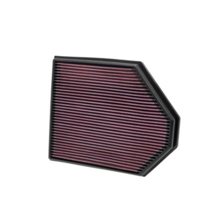 K&N 33-2465 High-Flow Washable Engine Air Filter for BMW X3 and BMW X4 Replacement Panel Air Filter
