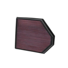K&N 33-2465 High-Flow Washable Engine Air Filter for BMW X3 and BMW X4 Replacement Panel Air Filter