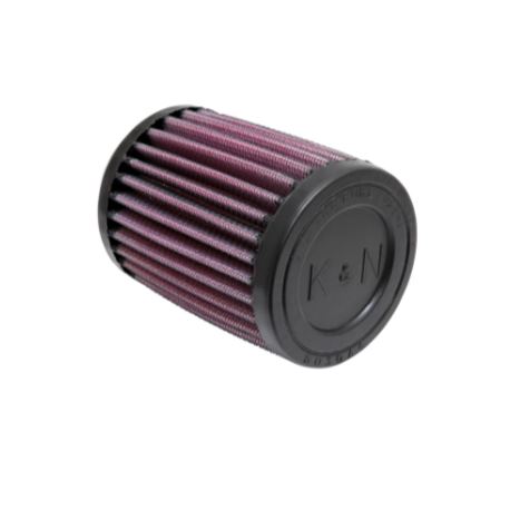 K&N RU-0200 round universal high flow air filter close up