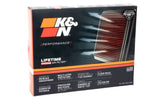 K&N AL-6620 High Flow Air Filter for Aprilia RS660 and Tuono 660 2021-2024 Washable Reusable Performance Filter
