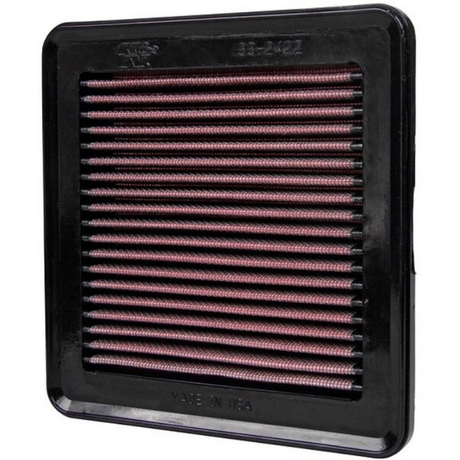 K&N 33-2422 high-flow panel air filter for Honda Fit Jazz City Brio