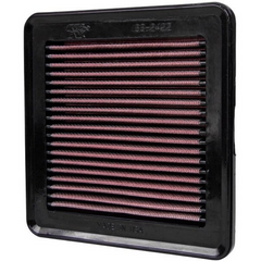 K&N 33-2422 high-flow panel air filter for Honda Fit Jazz City Brio