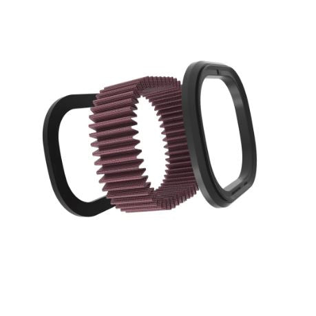 K&N PL-1822 air filter for Indian Chief installation view