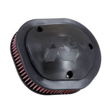 K&N PL-1814 air filter for Indian Chieftain installation view