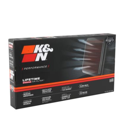 K&N KA-1406 air filter for Kawasaki ZX-14 installation view
