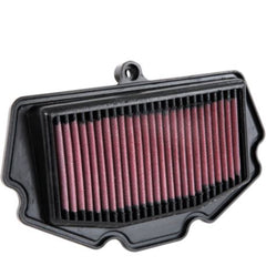 K&N KA-4018 air filter for Kawasaki Ninja 400 installation view