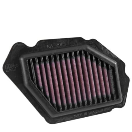 K&N KA-9915 air filter for Kawasaki Ninja H2 installation view