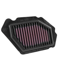 K&N KA-9915 air filter for Kawasaki Ninja H2 installation view