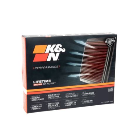 K&N KA-9915 air filter for Kawasaki Ninja H2 installation view