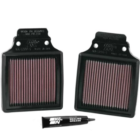 K&N KA-1299-1 air filter kit for Kawasaki Ninja ZX-12R