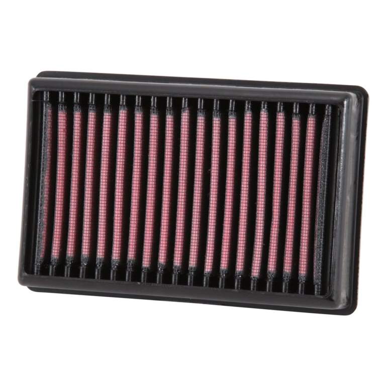 K&N BM-1113 air filter BMW R1200 GS installed view