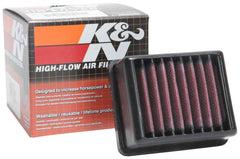 K&N BM-3117 air filter installed BMW G310GS