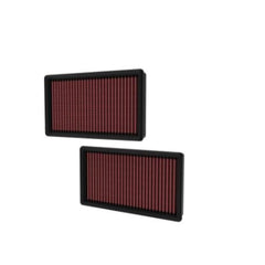 K&N 33-5124 high flow lifetime air filter for BMW 760Li and Rolls Royce V12 performance cotton gauze panel filter