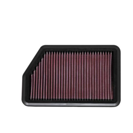 K&N 33-2451 High-Flow Washable Reusable Engine Air Filter for Hyundai Tucson Elantra Creta Kia Sportage Forte Performance Replacement Filter