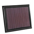 K&N 33-5034 High Flow Washable Reusable Engine Air Filter for Jeep Renegade Compass Fiat 500X Ram ProMaster City