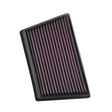 K&N 33-3073 High Flow Washable Reusable Engine Air Filter Land Rover Discovery Sport Evoque Jaguar E-Pace 2.0L Diesel