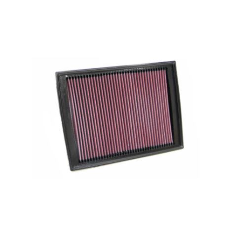 K&N 33-2333 air filter installed in Land Rover LR3 engine bay
