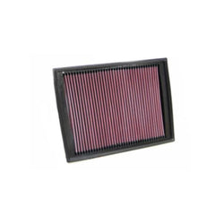 K&N 33-2333 air filter installed in Land Rover LR3 engine bay