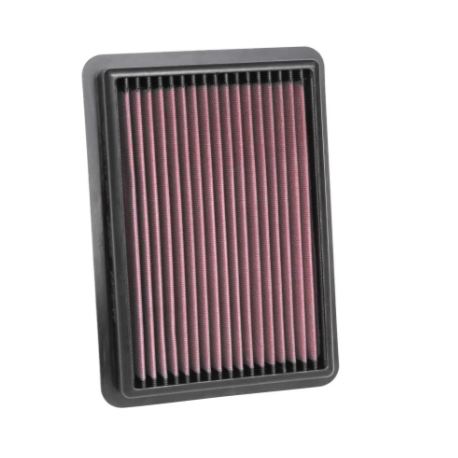K&N 33-5096 air filter installed in Mazda 3 engine bay