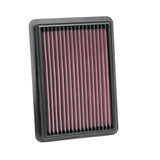 K&N 33-5096 air filter installed in Mazda 3 engine bay