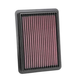 K&N 33-5096 air filter installed in Mazda 3 engine bay