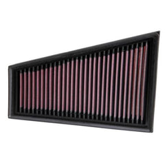 K&N 33-2995 air filter installed in Mercedes A200 engine bay