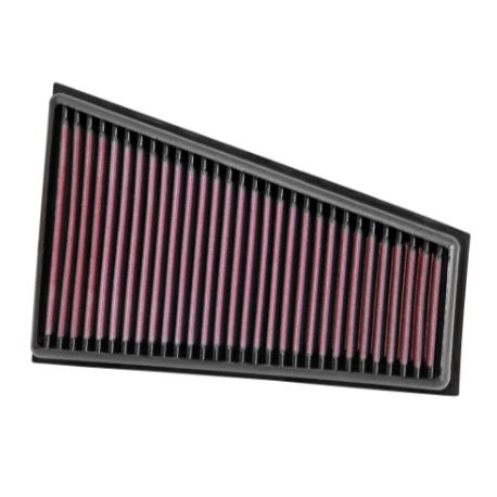 K&N 33-2995 air filter installed in Mercedes A200 engine bay