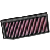 K&N 33-3007 High Flow Washable Engine Air Filter for Renault Clio Captur Duster Logan Sandero Dacia