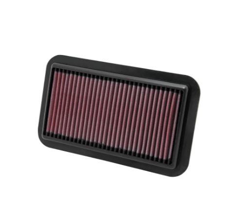 K&N 33-2968 High-Flow Washable Engine Air Filter for Suzuki Alto Celerio Swift Ritz Nissan Pixo Reusable Performance Air Filter