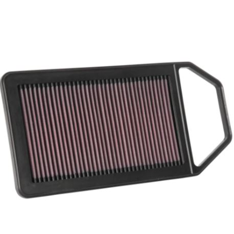 K&N 33-3114 High Flow Washable Engine Air Filter for Maruti Suzuki Baleno Swift Ignis Dzire 1.2L Performance Replacement Filter