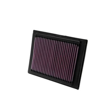 K&N 33-2853 high-flow reusable air filter for Ford Fusion and Ford Fiesta 1.4L 1.6L engine performance cotton gauze filter