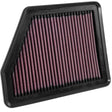 K&N 33-5045 high-flow air filter for Honda Civic 2.0L engine
