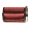 K&N RX-4140 X-Stream High-Flow Universal Clamp-On Air Filter 3.531 Inch 90mm Reusable Washable Performance Engine Intake Filter