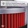 K&N KN-170 High-Performance Oil Filter for Harley Davidson Sportster Iron 883 XL Series with 17mm Hex Nut Spin-On Filter