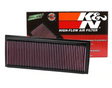 K&N 33-2865 air filter for Seat Alhambra 2020 installed view