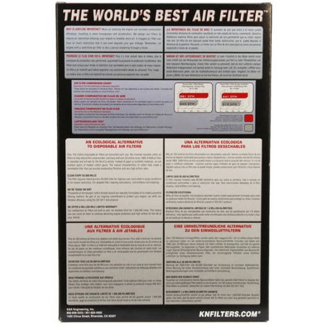 K&N 33-2865 air filter for Seat Alhambra 2020 installed view