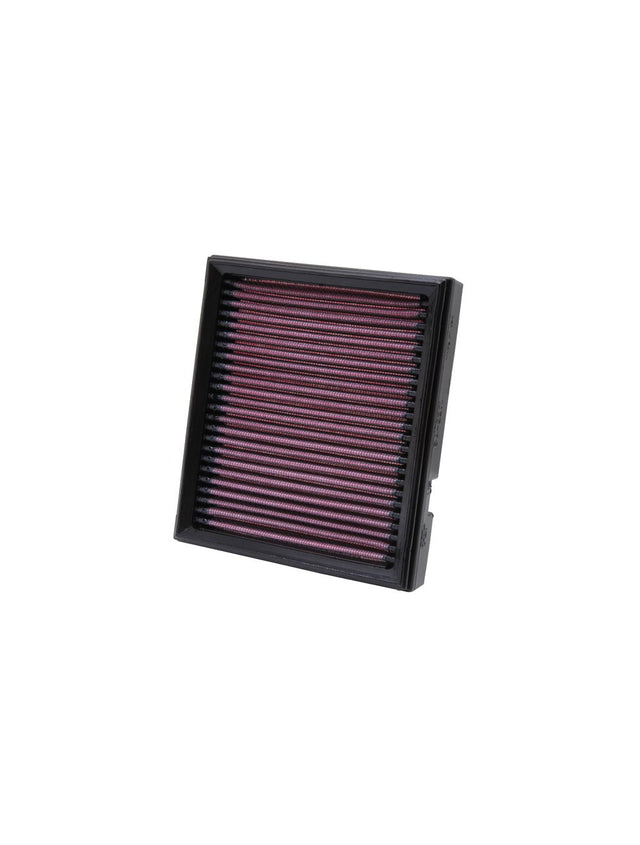 K&N BA-2201 air filter installed in Bajaj Pulsar 220 engine bay