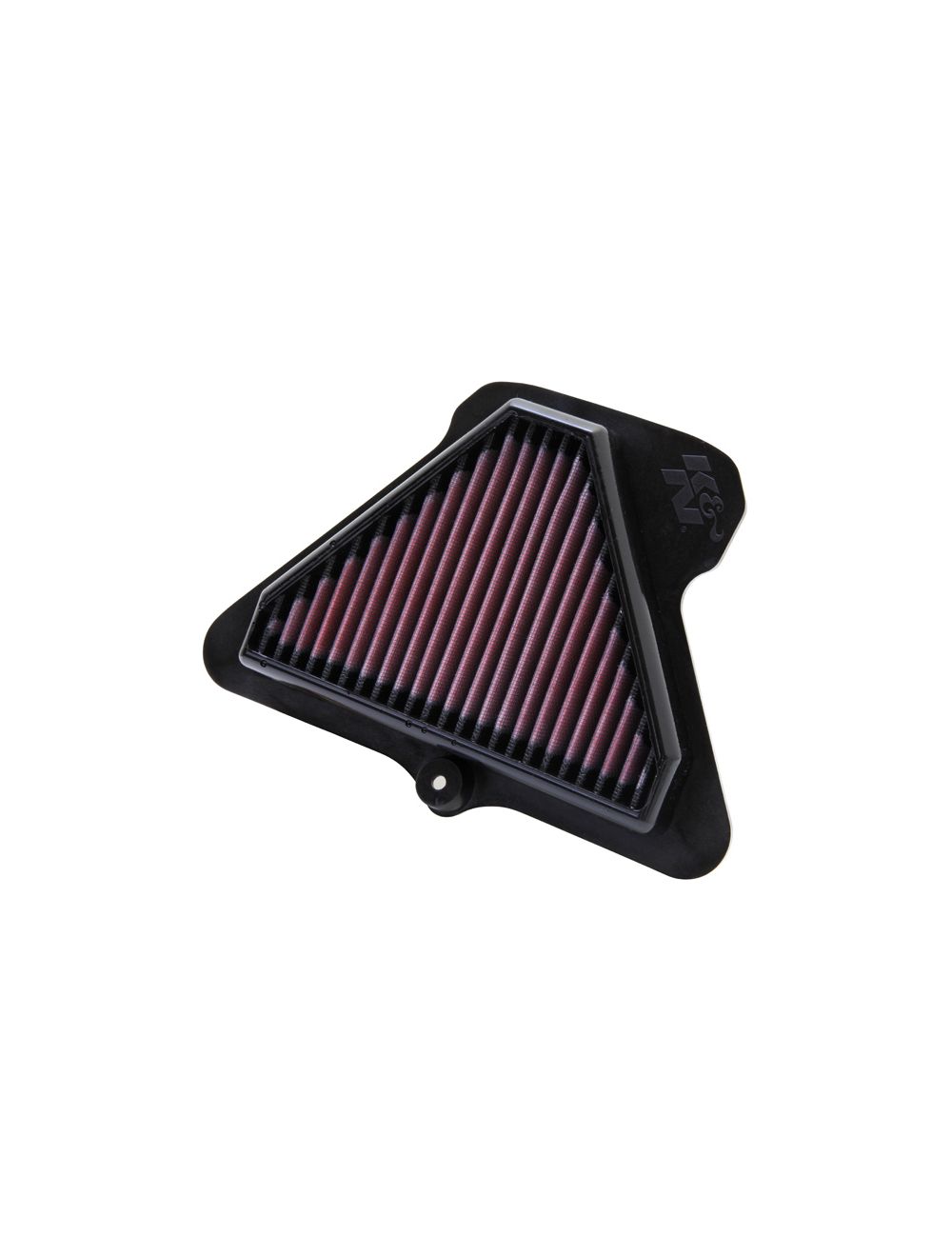 K&N KA-1011 air filter for Kawasaki Ninja ZX-10R 2011–2015 installed view