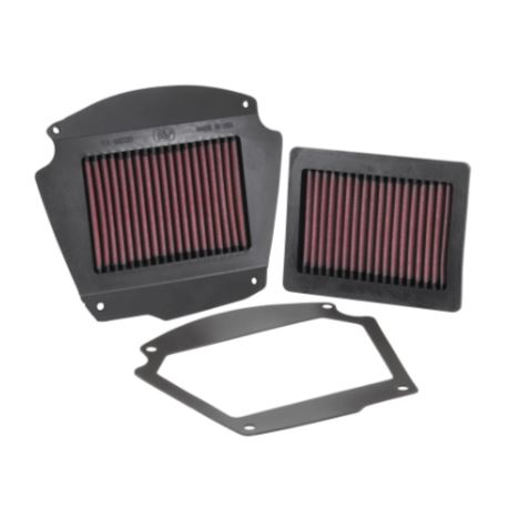 K&N YA-1602 High Flow Washable Replacement Air Filter for Yamaha XV1700 Road Star Warrior and Midnight Warrior 2002-2009