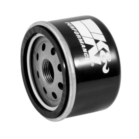 K&N KN-164 high-performance spin-on oil filter for BMW R1200GS, R1200RT, R nineT, K1600, R18, C650GT and C400X motorcycles