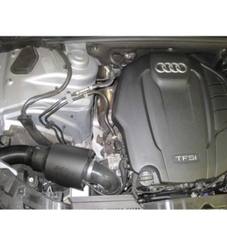 K&N 54-5000 universal high-flow air intake system cold air performance filter kit for increased horsepower and acceleration