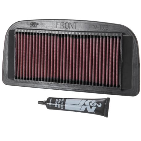 K&N YA-1002 High-Flow Washable Air Filter for Yamaha YZF-R1 2002 2003 Performance Engine Air Filter