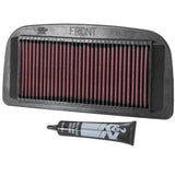 K&N YA-1002 High-Flow Washable Air Filter for Yamaha YZF-R1 2002 2003 Performance Engine Air Filter