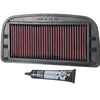 K&N YA-1002 High-Flow Washable Air Filter for Yamaha YZF-R1 2002 2003 Performance Engine Air Filter