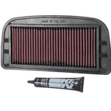 K&N YA-1002 High-Flow Washable Air Filter for Yamaha YZF-R1 2002 2003 Performance Engine Air Filter