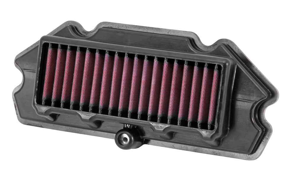 K&N KA-6512 High Flow Washable Reusable Air Filter for Kawasaki Ninja 650 EX650 ER6N ER6F Performance Motorcycle Air Filter